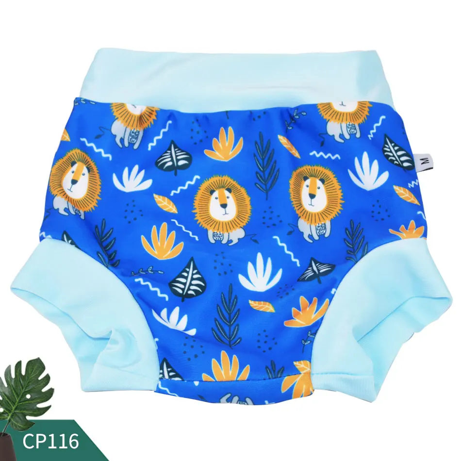 Eezkoala Schwimmwindel für Neugeborene, hohe Taille, waschbare Baby-Schwimmwindeln, Stoffwindeln – Detail 7