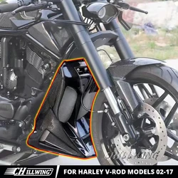 Fit for Harley V-Rod VROD VRSC Night Rod VRSCDX Muscle VRSCF VRSCAW VRSCA 2002-2017 Carbon Fiber Radiator Water Tank Cover Kit