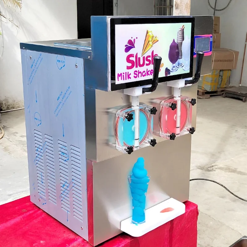 

New design slush ice making machine/slushie machine commercial granizadora slushice machine/slash machine slush machine