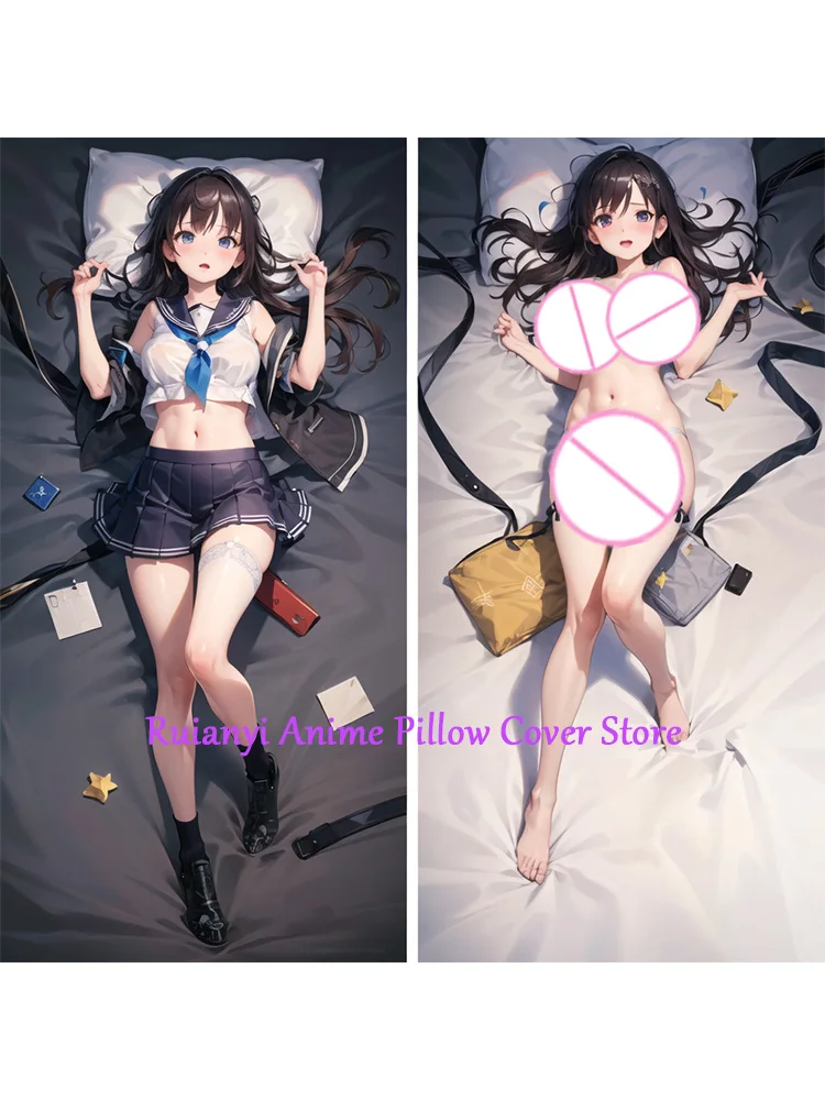 

Dakimakura Anime Beautiful Girl Double-sided Pillow Cover Print Life-size body pillows cover Adult pillowcase 2024