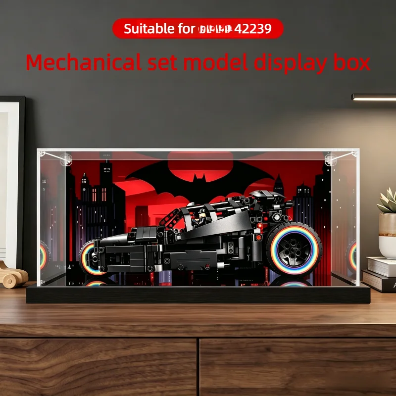 Suitable for Lego 42239 Mechanical Building Block Model,Clear Acrylic Display Case Collectible Storage Box For Model Decoration