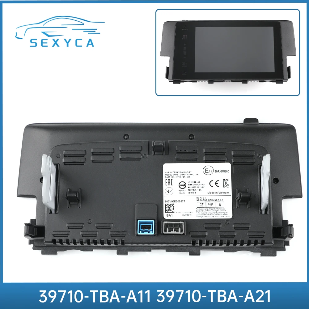 7inch LCD Touch Screen Display For 2016-2018 Honda Civic 39710-TBA-A11 39710-TBA-A21 Original Car Radio Navigation Parts