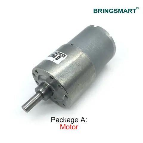 Bringsmart JGB37-3530 Växelmotor Högt vridmoment 12v DC-motor 7-960rpm Motor Reduktionsväxellåda Lådmotor Elektrisk Reversibel 10 best sales växelmotor - №10
