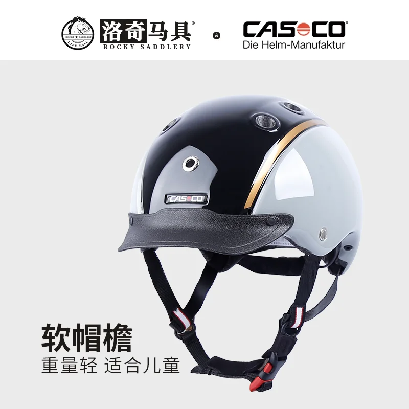 Casco Ecuestre para niños y principiantes, equipo de seguridad para montar, equipo ecuestre para ciclistas, 8101036