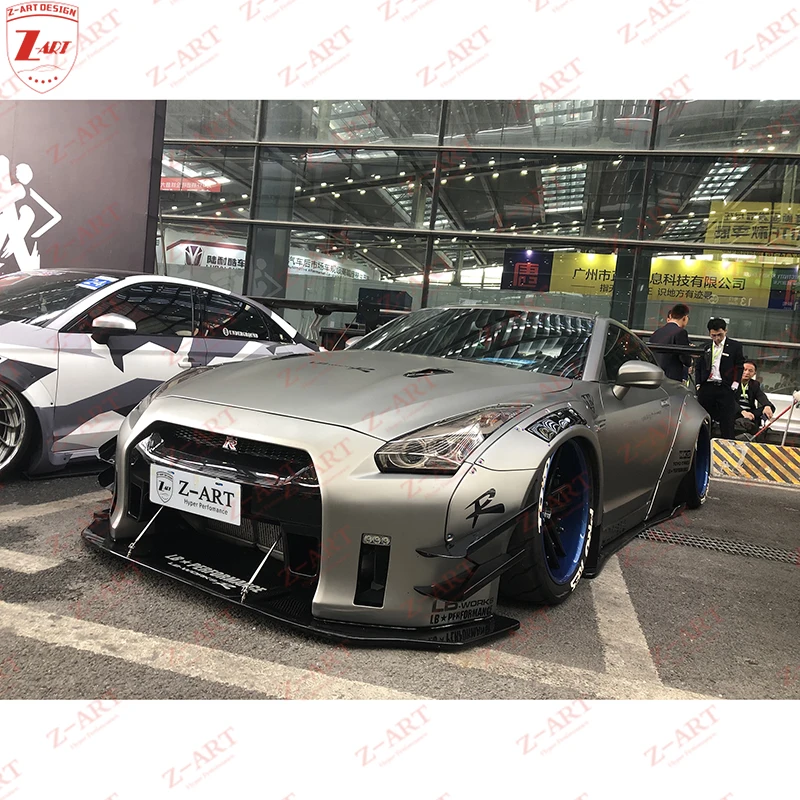 Z-ART GTR Wide Body Kit per NIssan GTR LB Mk2 Gen 2 Body Kit per GTR R35 Refit Wide Body Kit