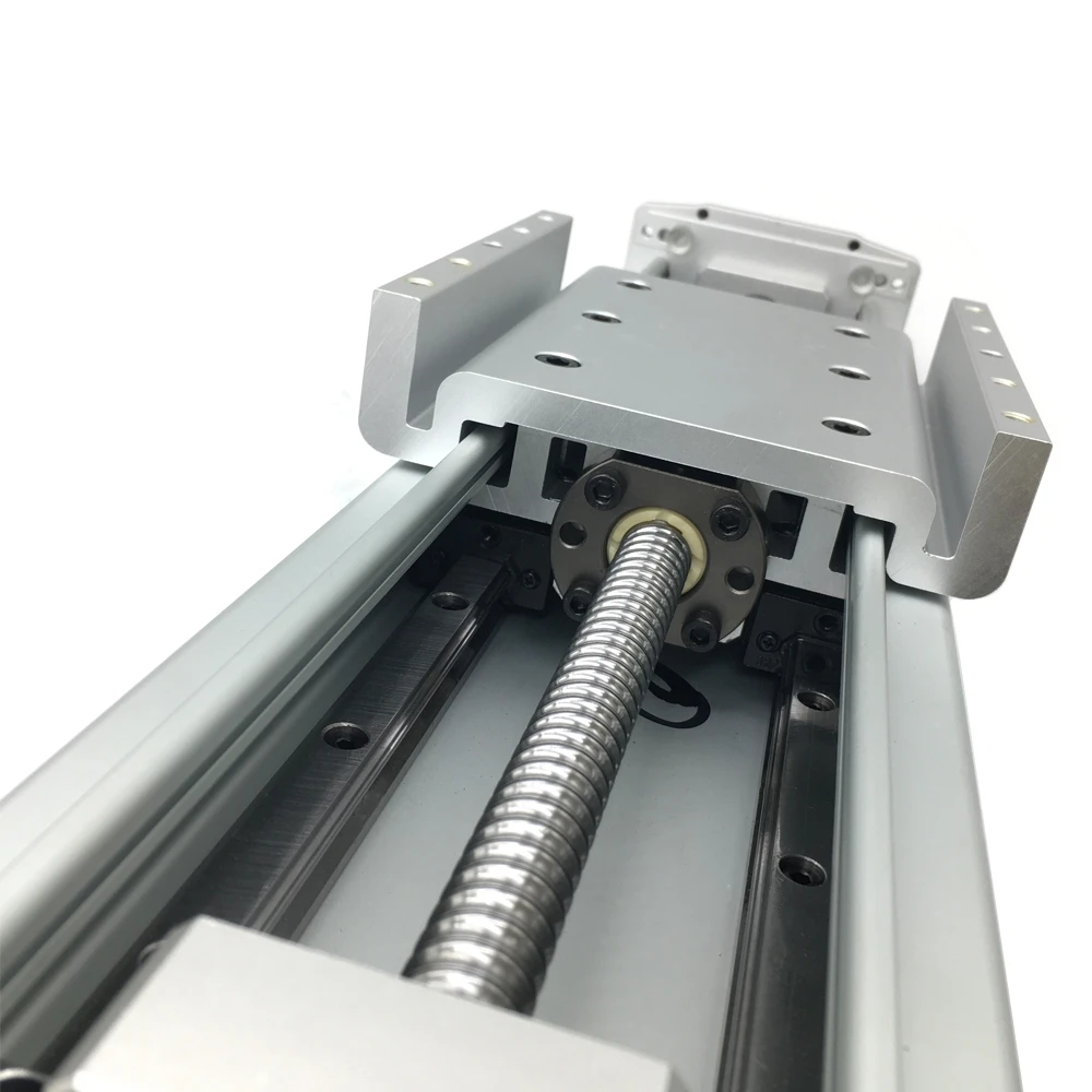 Heavy Load Fully Enclosed Linear stage Width125mm Dust Cover linear Axis Module Stroke 50-1050mm SFU1605 SFU2005 HGH15 HGR15