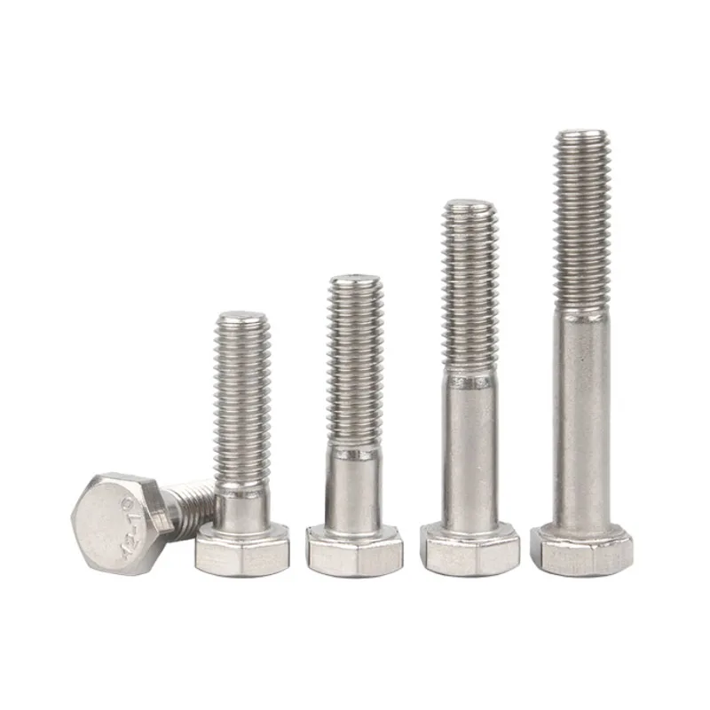 M6 M8 M10 M12 Partially Half Thread External Hex Head Screws DIN931 304 Stainless Steel Outside Hexagon Bolts