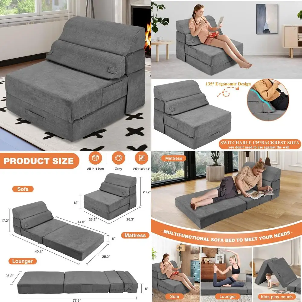 

Диван-кровать-трансформер для удобных гостиных и гостевых комнат — складной диван-кровать с поддержкой спинки