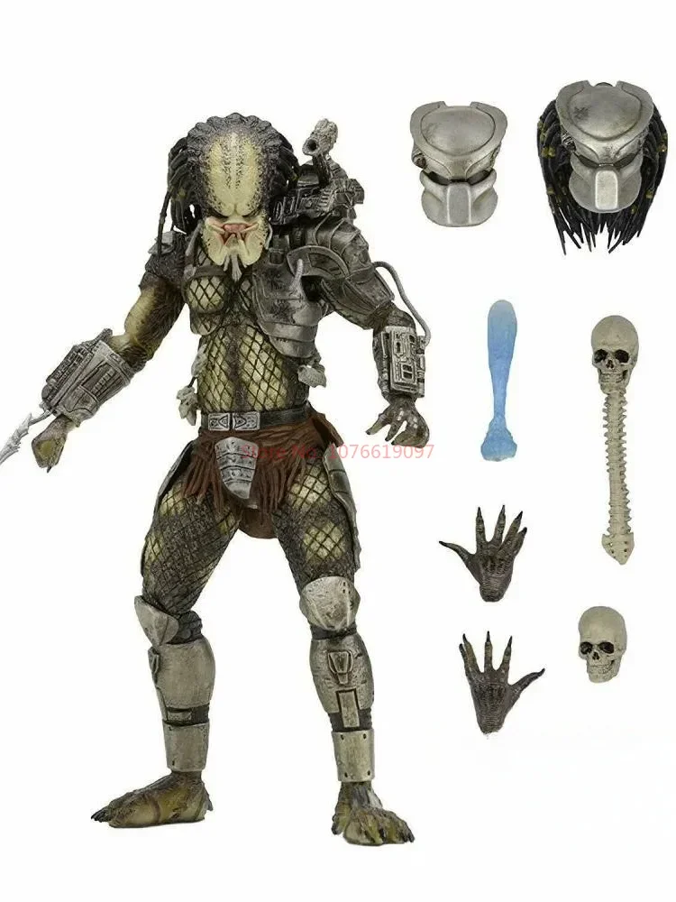 W magazynie Neca Predator P1 przodek Jungle Hunter 2.0 Super luksusowe wydanie 7-Cal przegubowy ręczny Model prezent