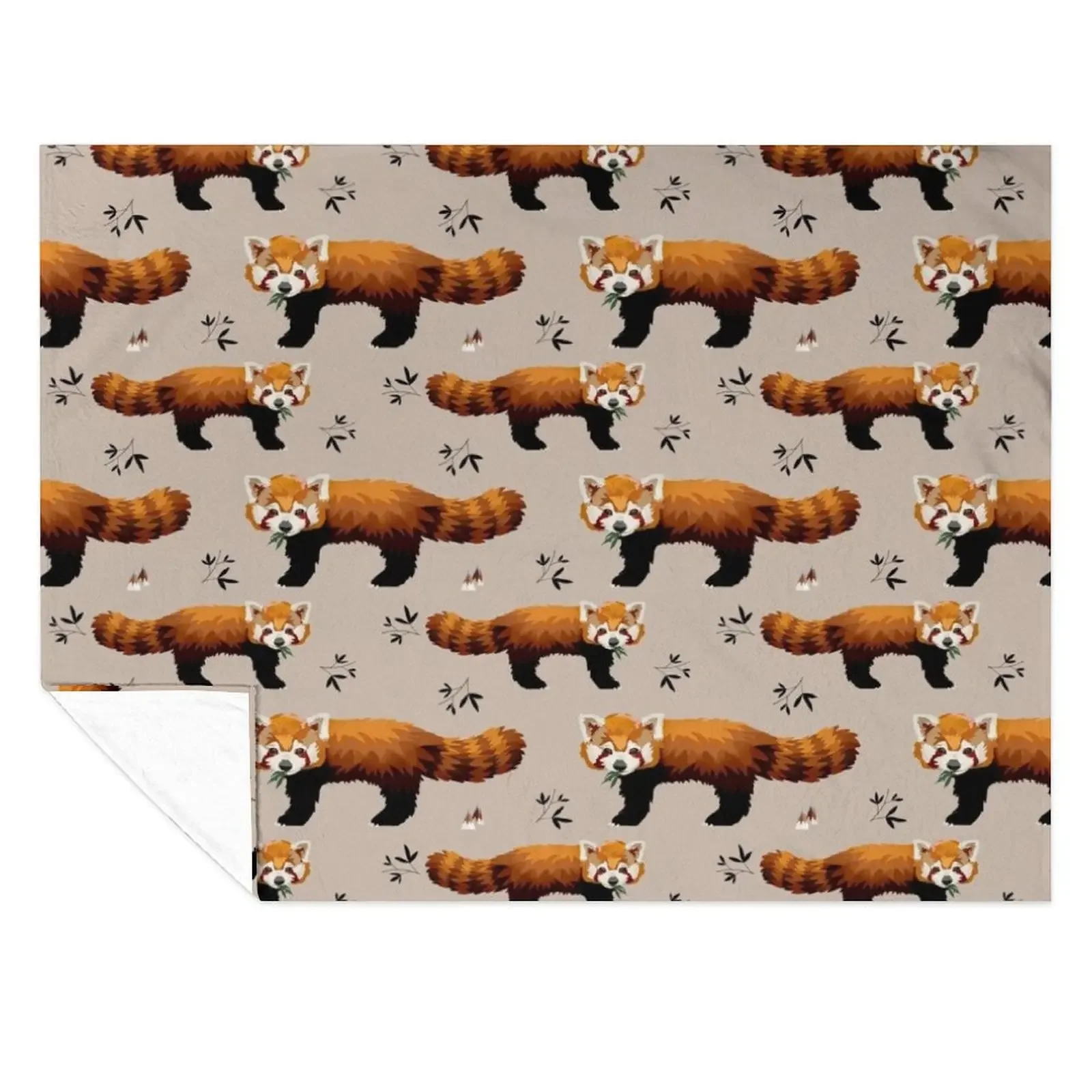 

Red Panda Throw Blanket Giant Sofa blankets ands For Decorative Sofa Shaggy Blankets