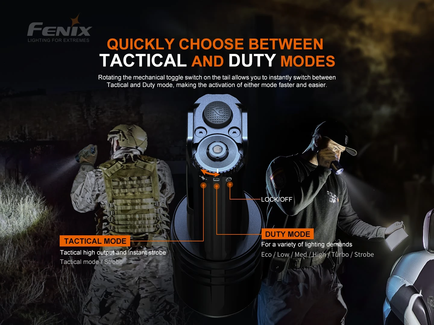 Fenix TK35UE V2.0 Ultimate Dual Mode Flashlight, High Performance Torch