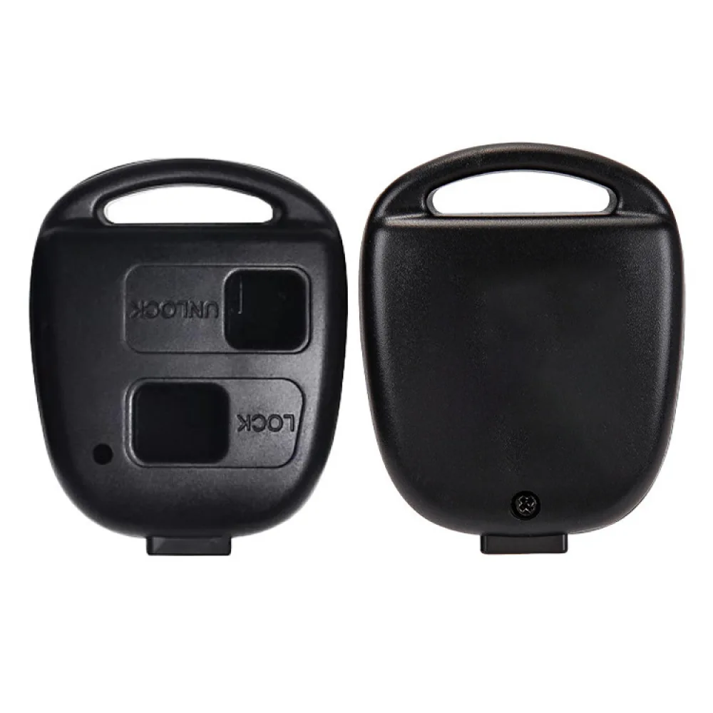 Replacement Key Shell Case For Toyota Lexus Prado 2 3 Button Fob Cover Durable Abs Plastic Auto Accessory Repair Housing