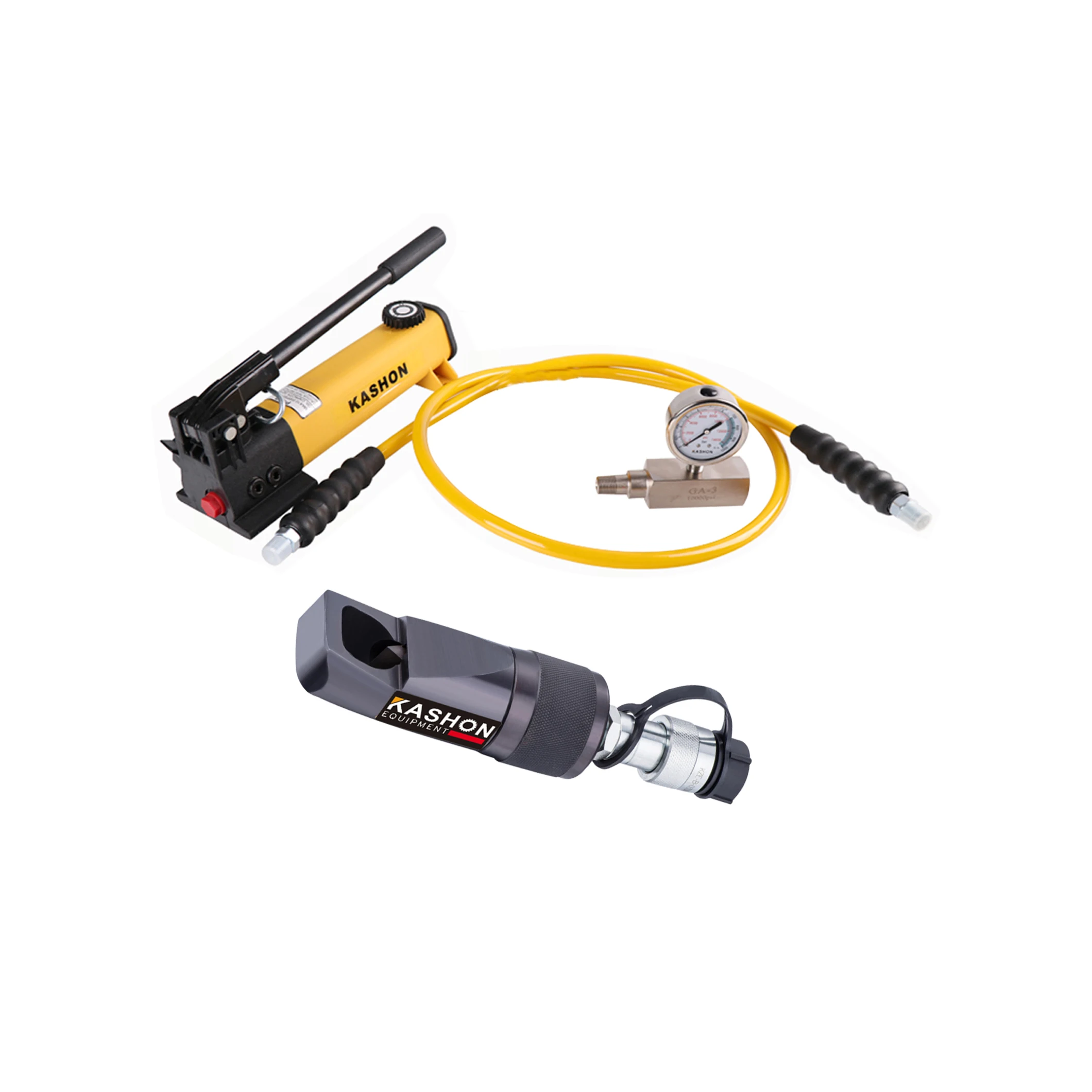 NC-1924 Enerpac Equivalent CE Certified 700bar 10000psi 10 Ton Hydraulic Nut Splitter Cracker Cutter Breaker