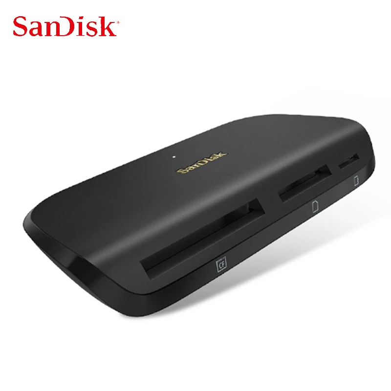 SanDisk SDDR-A631 Memory Card Reader USB 3.1  Imagemate Pro Multi-Card Reader for TF/SD/CF Card SDHC SDXC microSDHC microSDXC