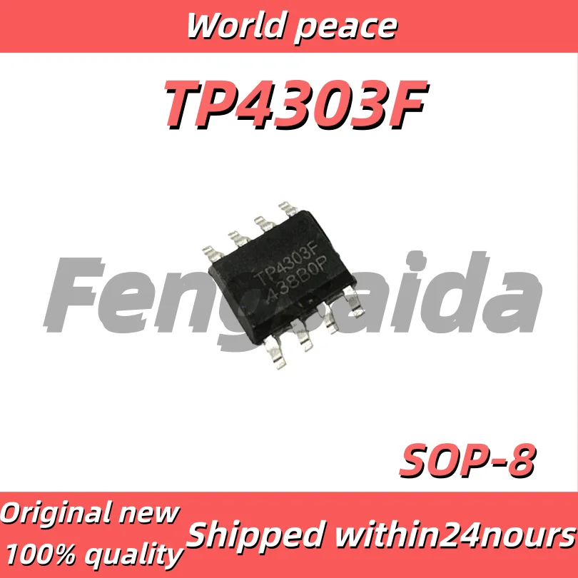 (1-10pcs)100% Brand new original TP4303F TP4303 ESOP8 Mobile Power Chip