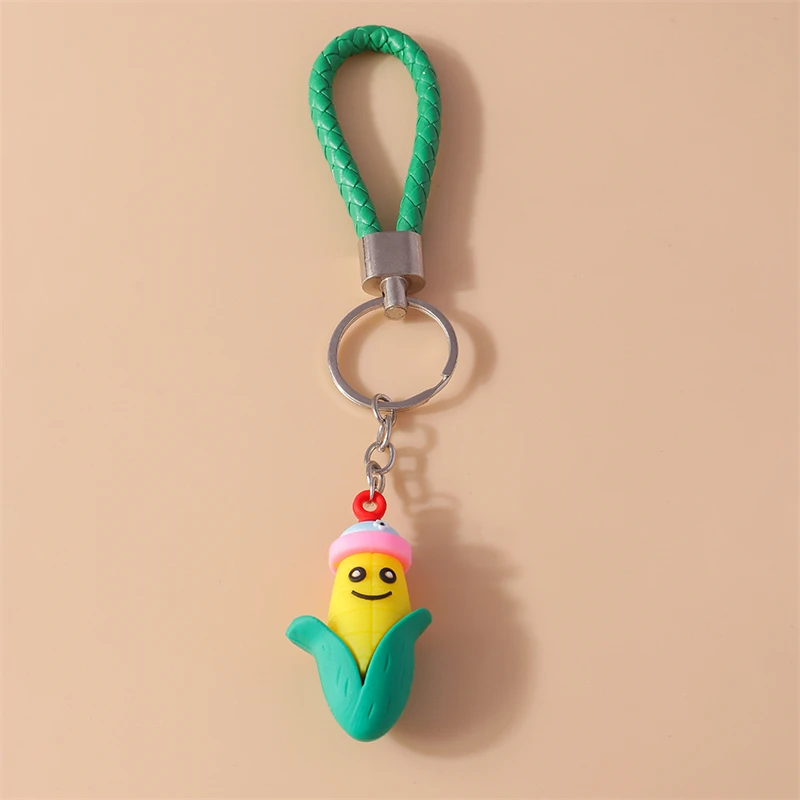 Niedlichen Tier Schlüsselanhänger Cartoon Harz Ente Charms Schlüsselanhänger Frauen Männer Auto Schlüssel Handtasche Anhänger Schlüssel Ketten DIY Schmuck Zubehör – Detail 17