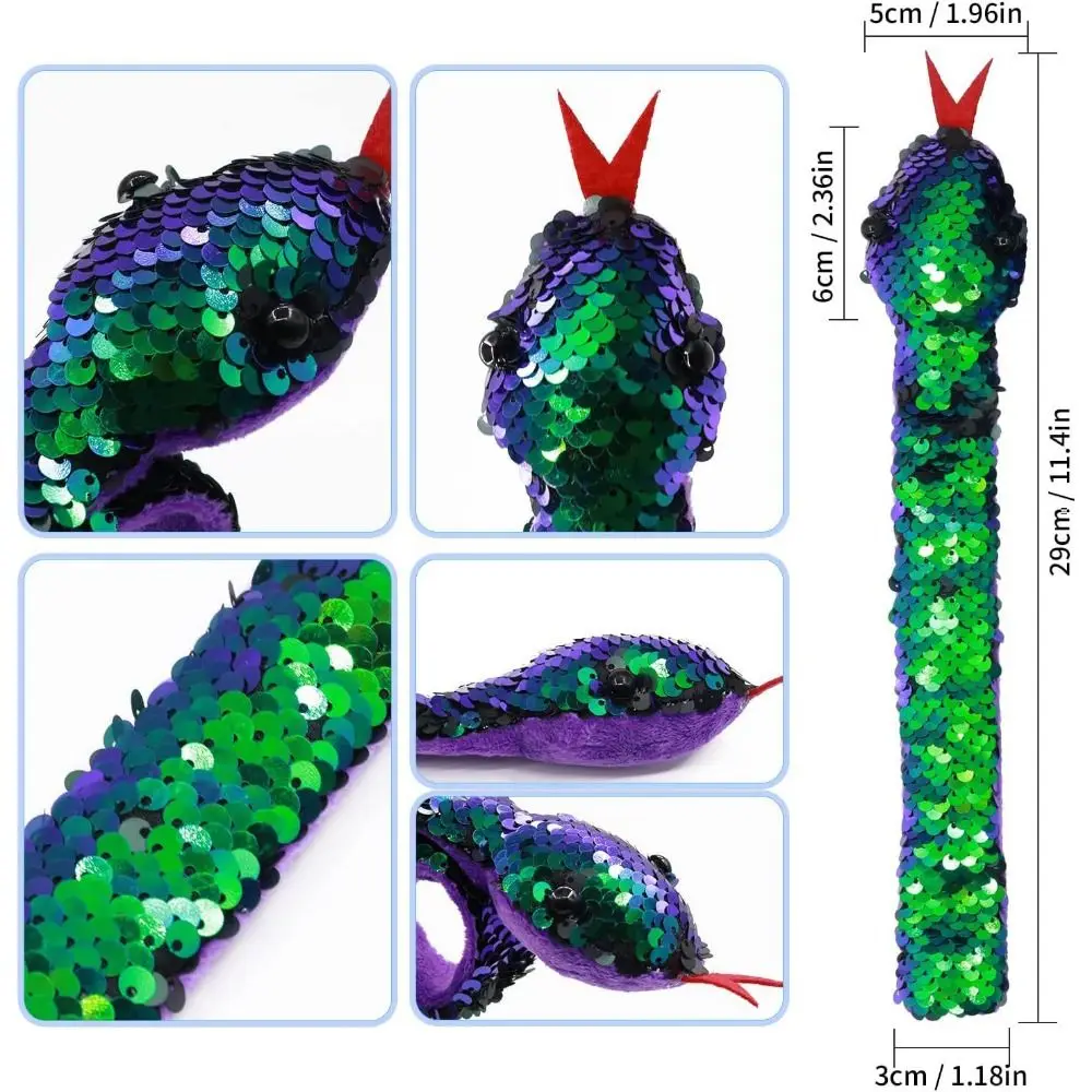 ثعبان بريق صفعة معصمه عكسها الترتر ثعبان الترتر معصمه ثعبان موضوع الملونة التصفيق دائرة لعب لعبة أطفال