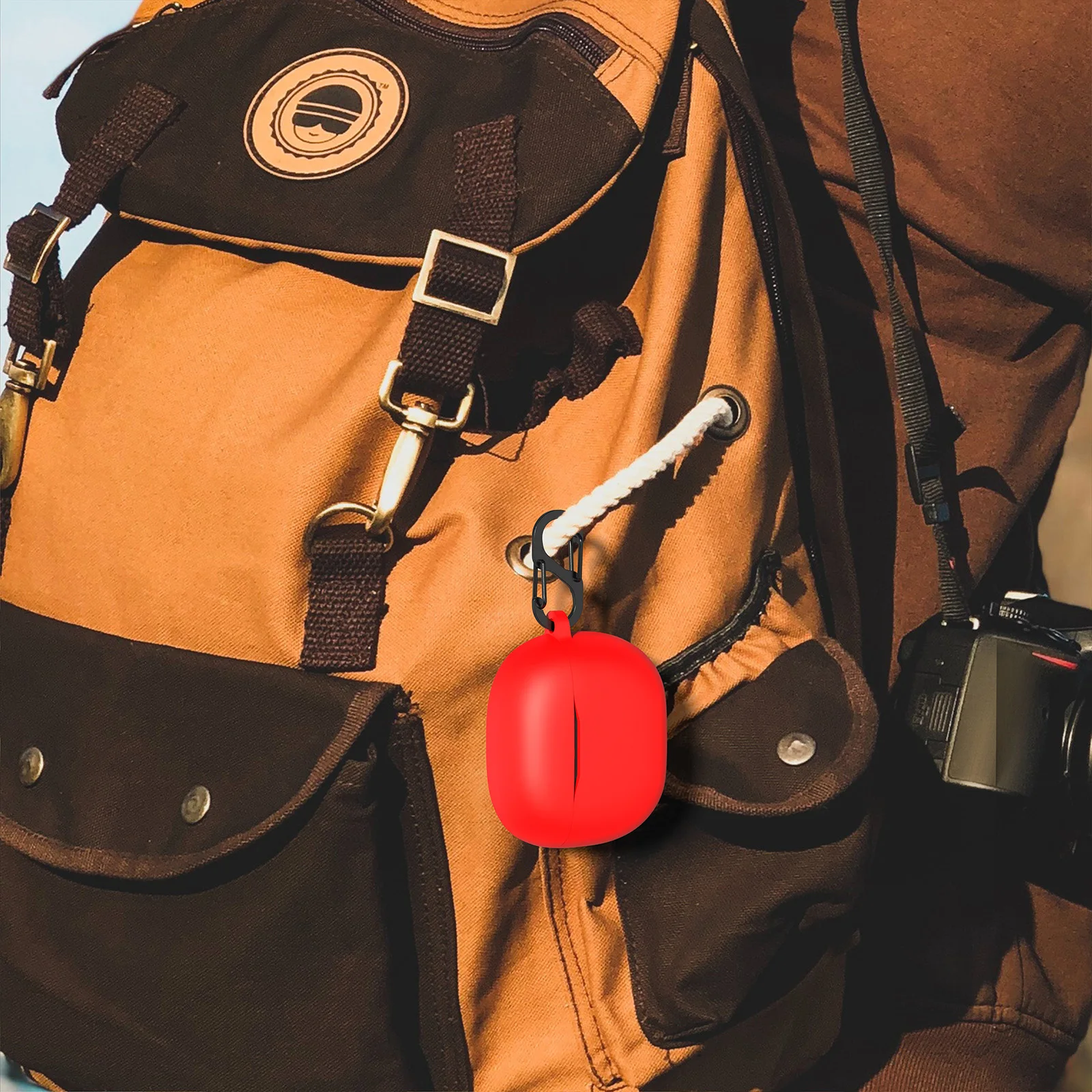 Geekria-حافظة من السيليكون لسماعات الأذن اللاسلكية ، غطاء جلدي ، متوافق مع JBL Tune 125TWS ، سماعات أذن حقيقية