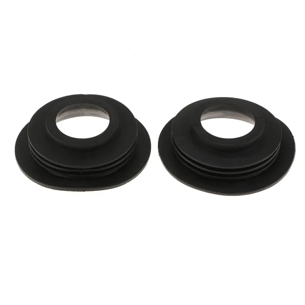 2Pcs Headlight Dust Cover Bulb Seal Cap for HID LED C6 C5 H1 H4 H7 H11 image 2