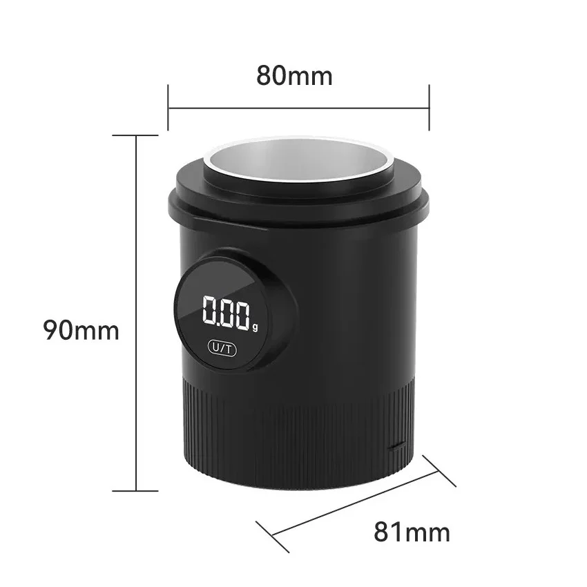 Digital Coffee Scale 500g/0.1g - LCD, Dosing Cup, USB-C Rechargeable, for Espresso/Pour-Over/French Press, Barist Weighing Scale view 5