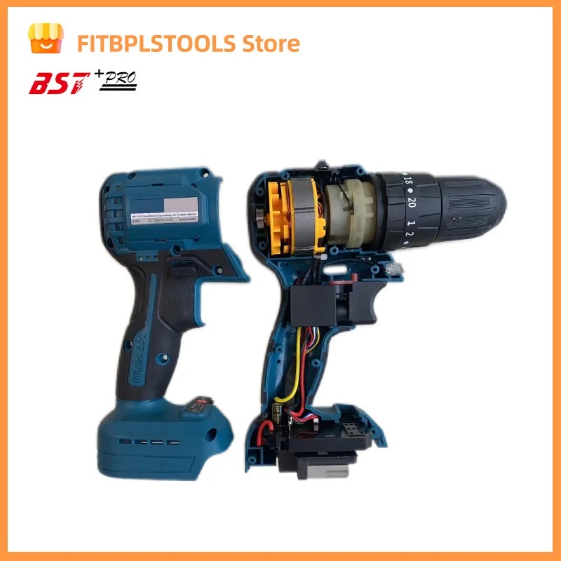 Impact Brushless dual speed three function self-lock  gearbox suitable for  cordless electric drill electric tool accessories