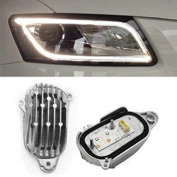 2PCS/Set Left Right Front Bumper LED Driving Light DRL Daytime Running Lamp Bulb Module For Audi Q5 8R SQ5 2013-2017
