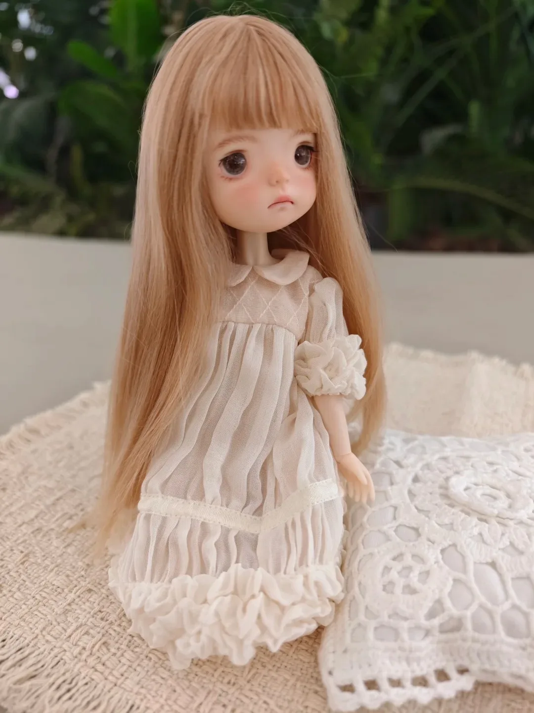 Amzing Expression 1/6 xiao p  bailu Jaki Doll with Girl Body Extra Hands And Feet Naughty Cute Minor BJD Collectible Figurine