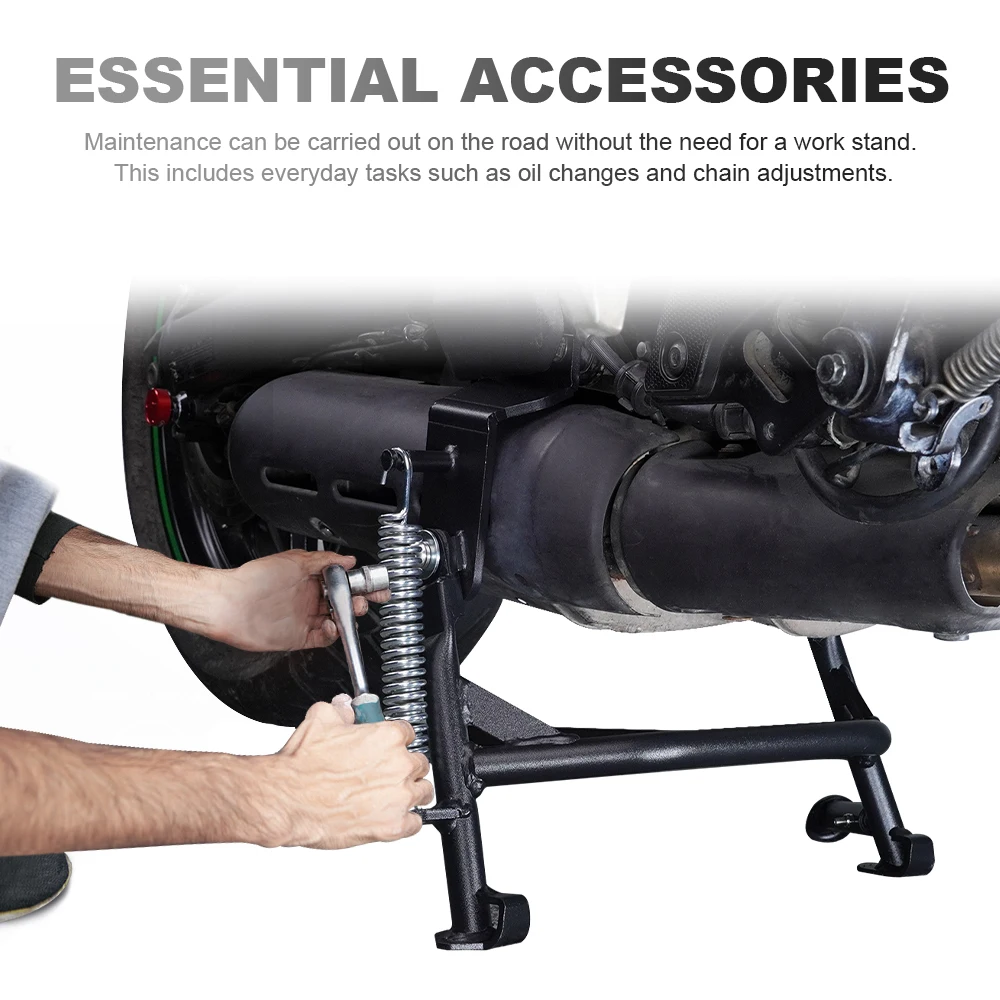 Cavalletto centrale per moto per Kawasaki Vulcan S 650 2015-2024 Cavalletto da parcheggio in acciaio Supporto per cavalletto centrale Supporto per cavalletto principale