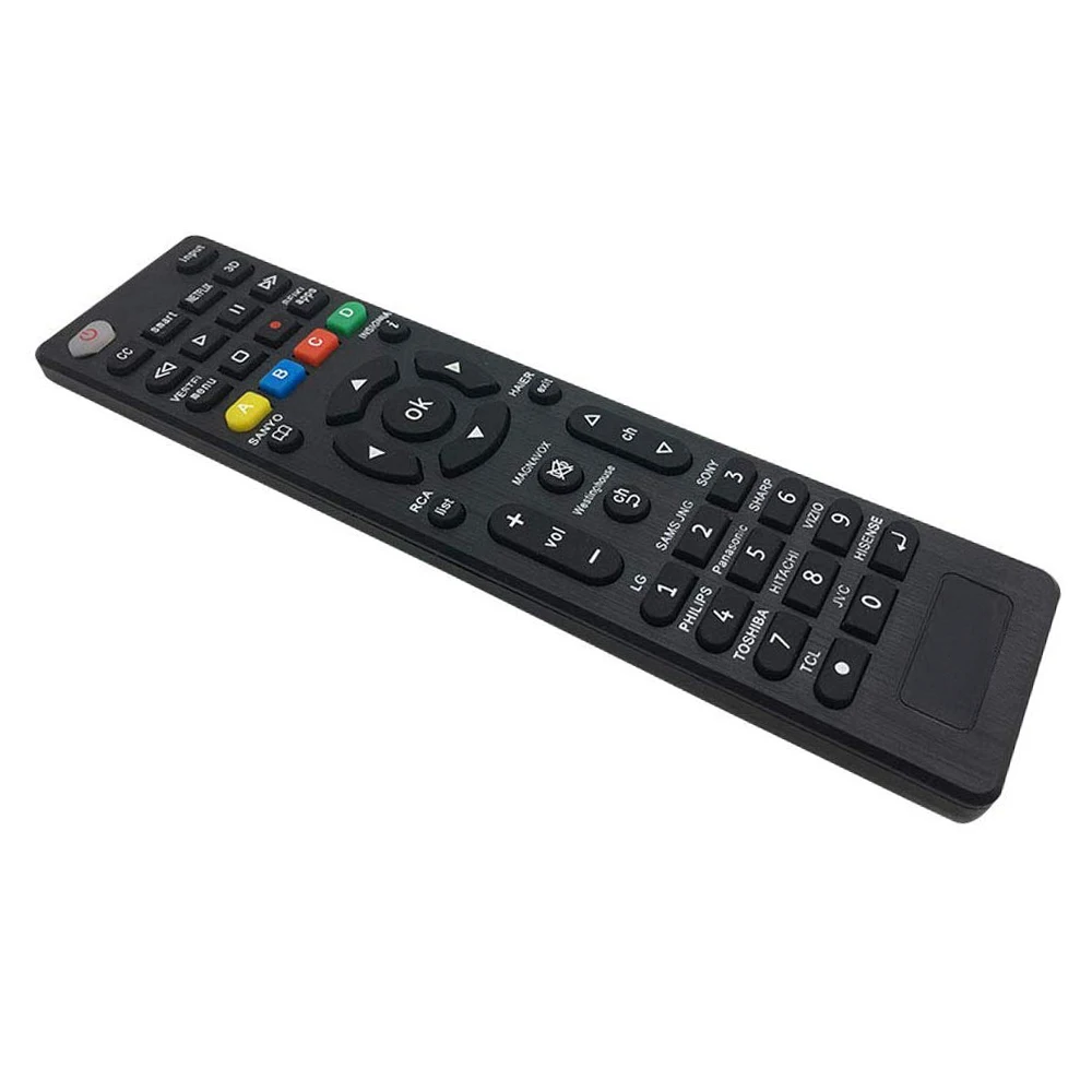 Haoxi RC-G008 Universal Remote Control 3D HDTV Smart TV Compatible with Samsung Sony Panasonic Sharp Toshiba TCL LCD LED view 3
