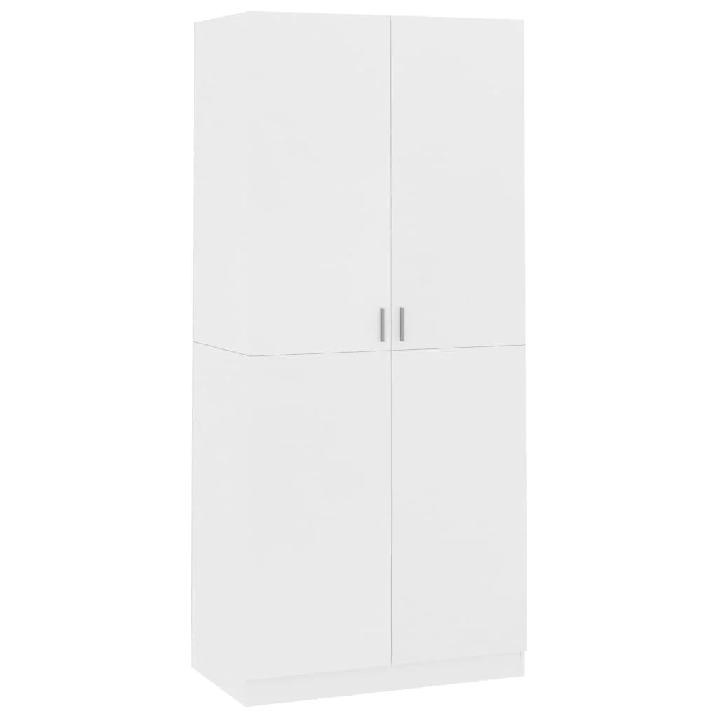 Sung-ll wardrobe White 90 × 52 × 200 cm chipboard