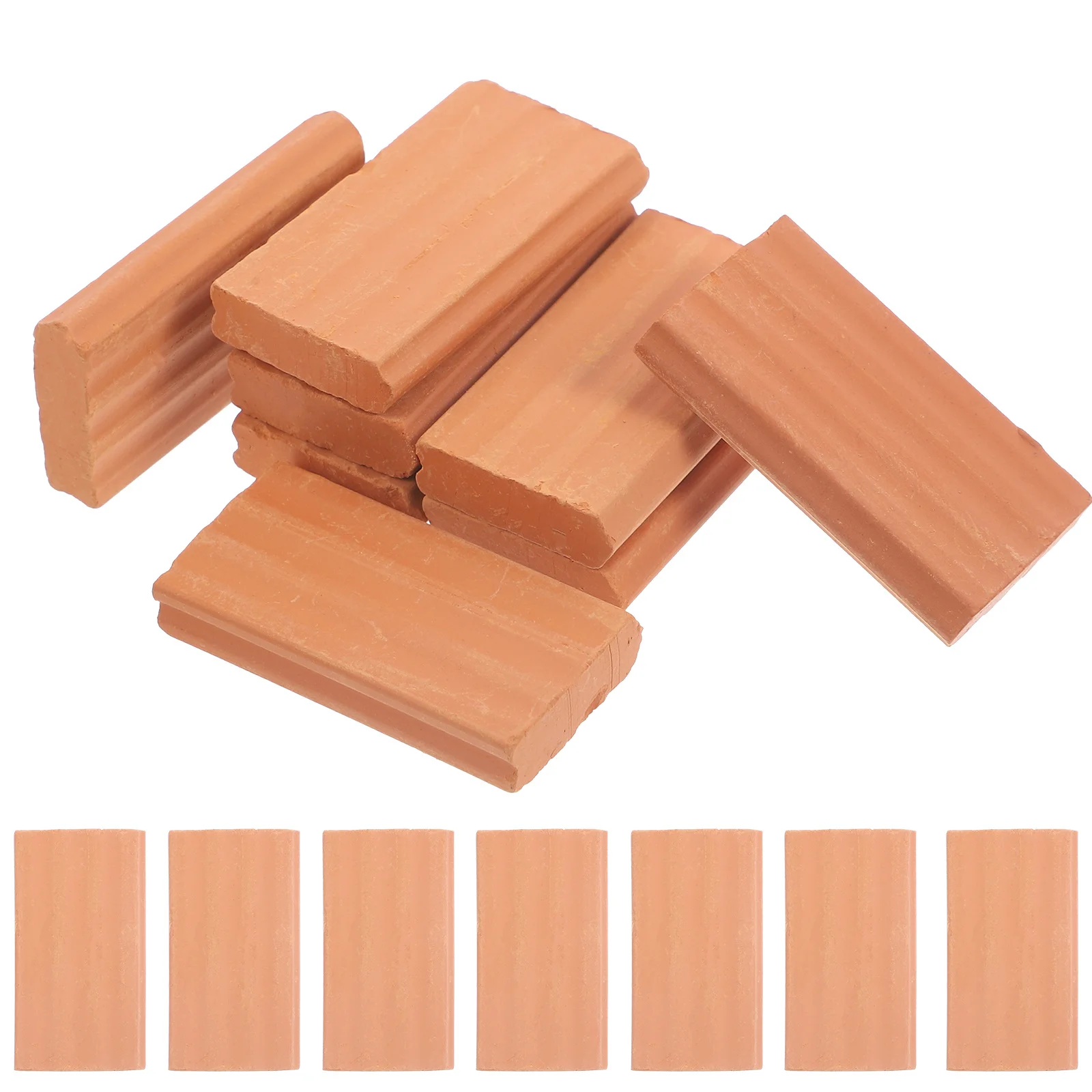 

50Pcs Meticulously Crafted Mini Bricks for Architectural Models DIY Miniatures Wall Brick Mini Bricks Miniature Models