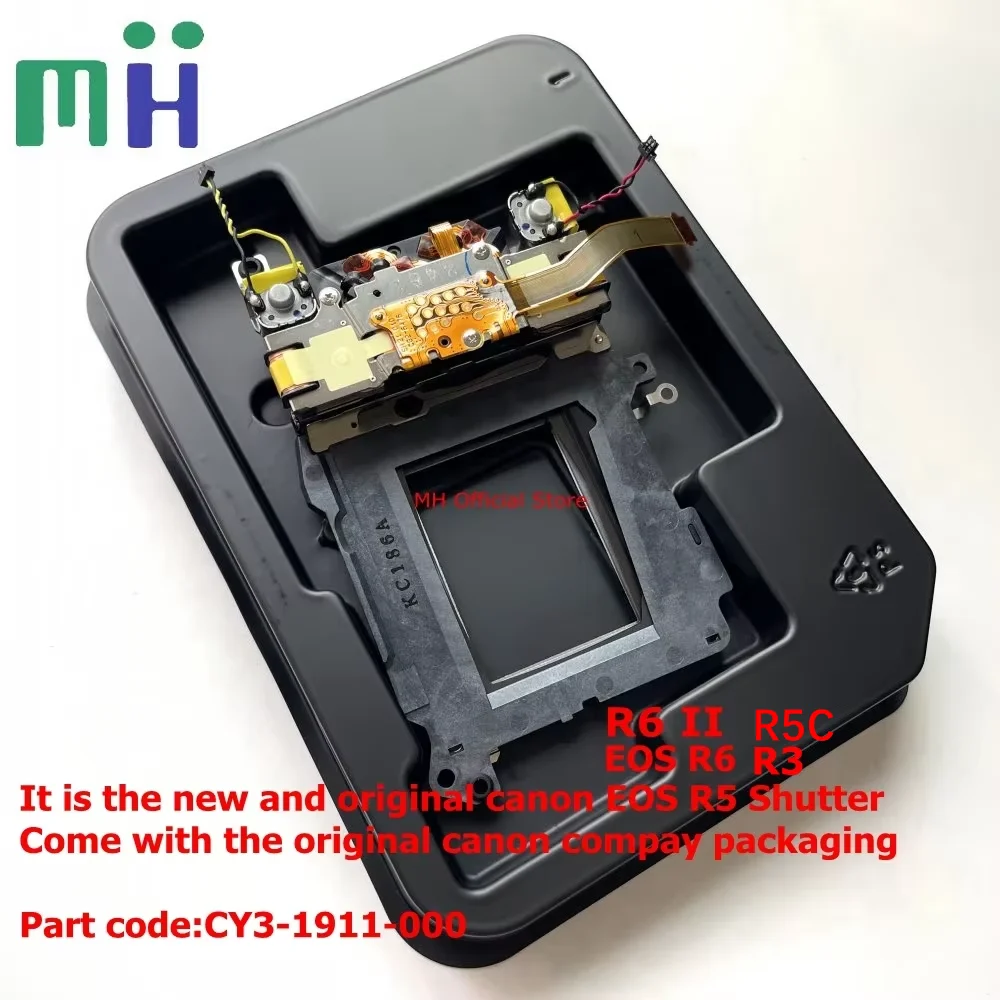 НОВЫЙ для Canon R5 R6 R6II R3 R5C затвор в сборе CY3-1911 с лезвием, двигатель драйвера штор, блок двигателя EOS R6M2 R6 Mark II 2 Mark2
