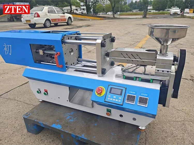 ZTEN Laboratory-Use Injection Molding Machine 35g Horizontal Injection Molding Laboratory Sample Production of Microplastic Part