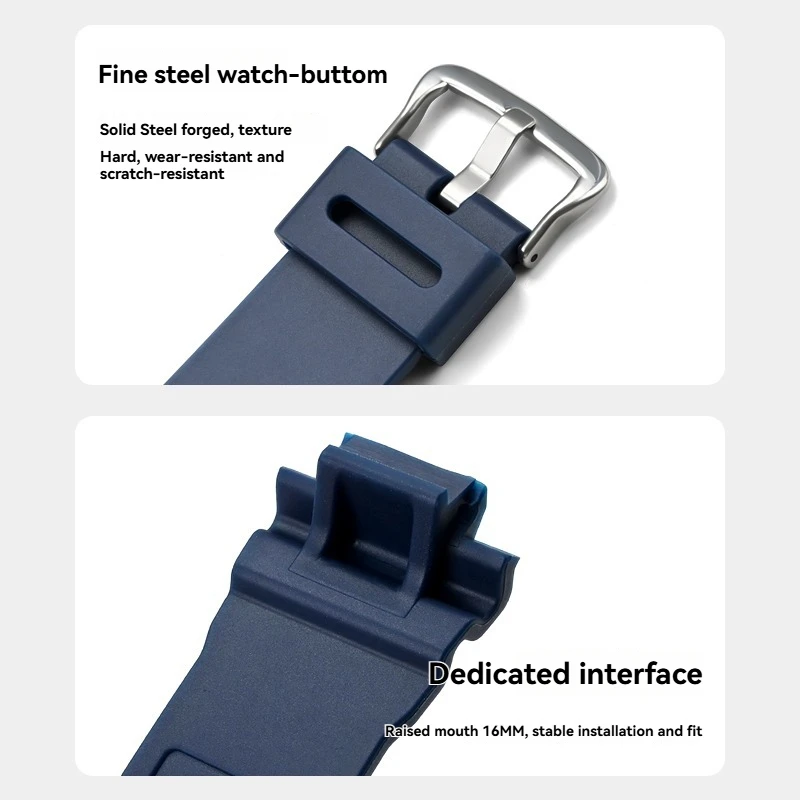 Для Casio G-shock DW-5600 5610 GW-M5610/B5600 серии резиновый ремешок из ТПУ + чехол для часов мужские аксессуары для часов с монтажным инструментом