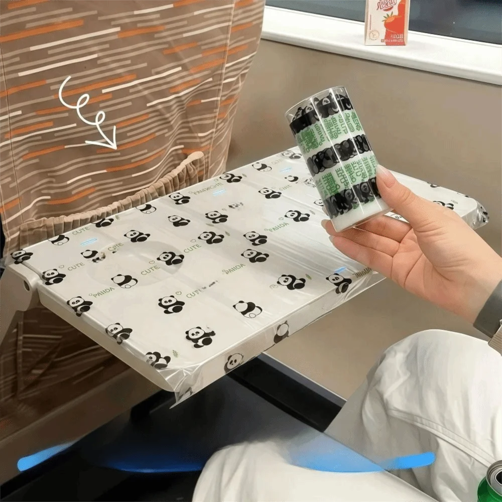 Clean Disposable Sanitary Barrier Film Thick Portable Protective Cover Single-Use Flexible Toilet Seat Cover Outdoor