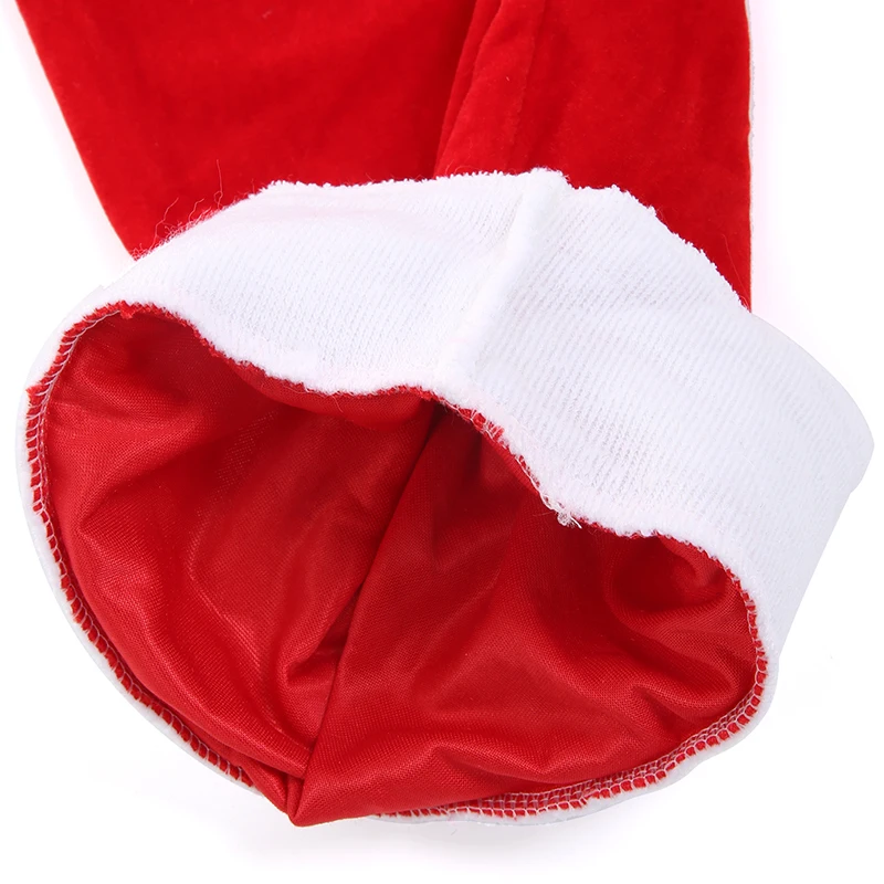 Weihnachtsmann Hose Roter Samt Weihnachtskostüme Feier Kostüme Unisex Zuhause Pyjama Hosen Warme lange Unterhosen – Detail 10