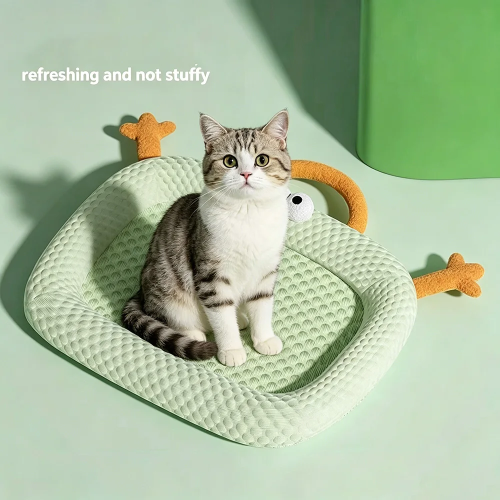 Colchoneta refrescante transpirable para gatos y perros, uso interior - imagen 3