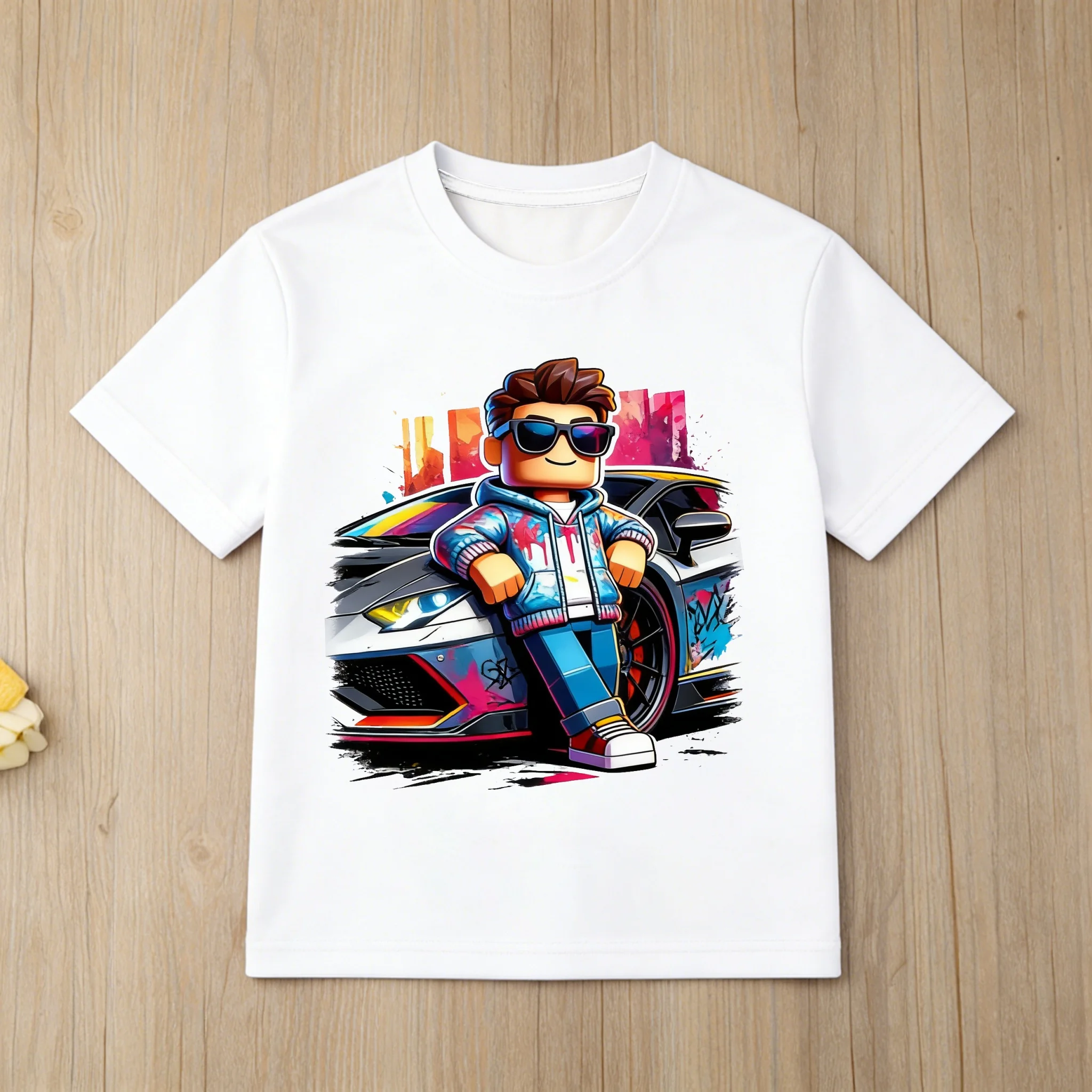 เสื้อยืดเด็ก Roblox ลายการ์ตูน - Esports Gaming Shirts บทวิจารณ์และราคา