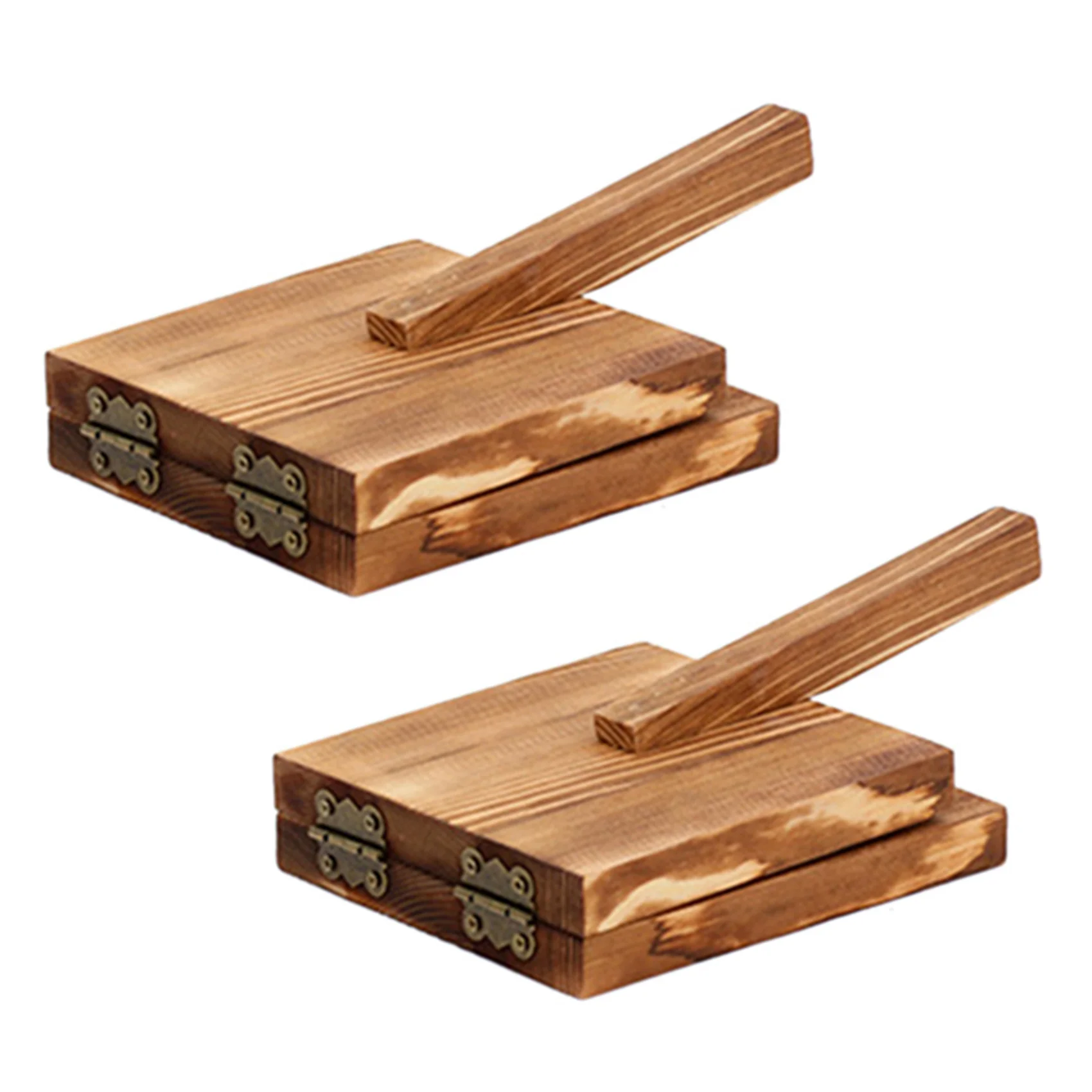 

2X Dough Pressing Tool Dough Presser Dumpling Skin Wood Dumpling Pressing Dough Presser Dumpling Wrappers Presser D