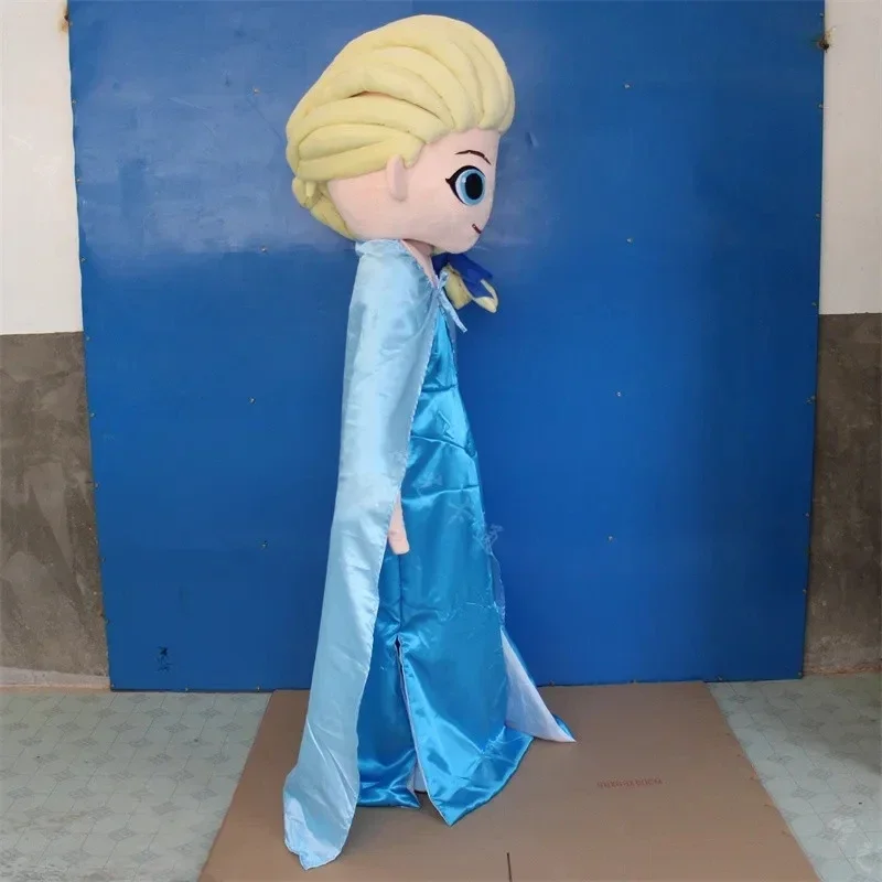 Cosplay Frozen Snow man Olaf Elsa Anna Princess Mascot Adult party Advertising Event Costume Fancy Dress Party Anime stage shows