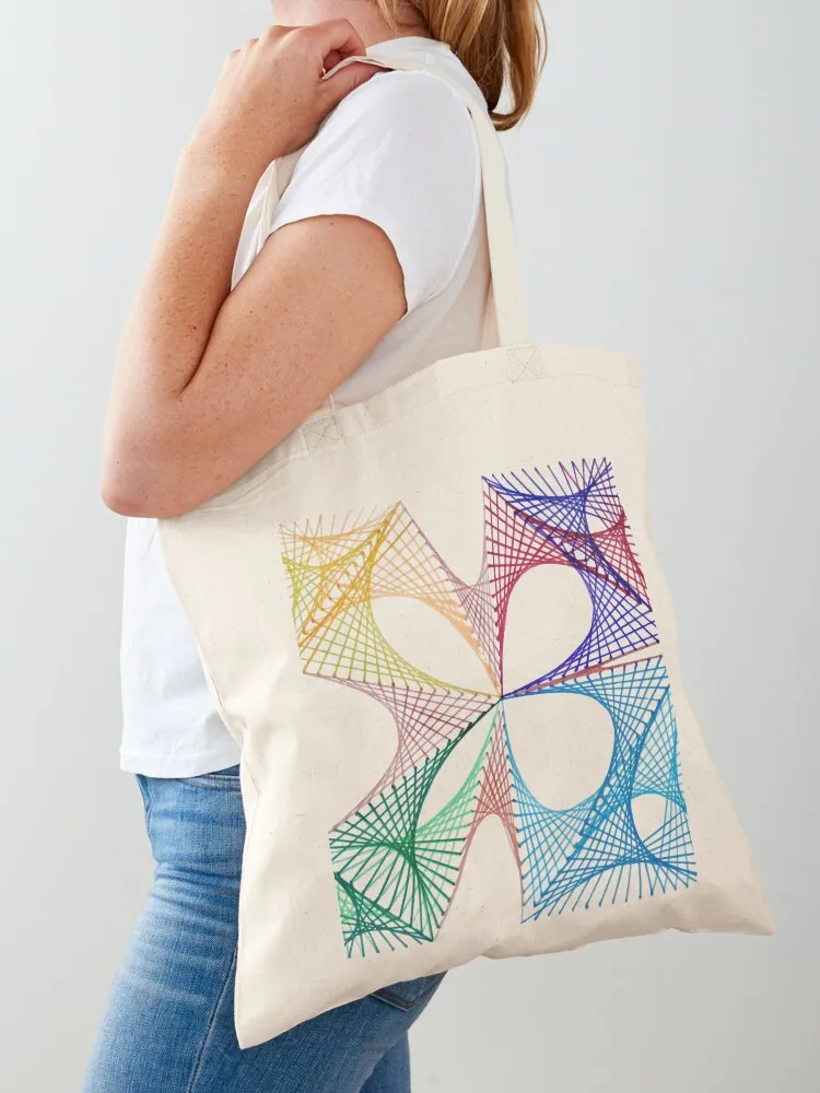 

Color lines Tote Bag Women's bag tote bag university tote screen Big