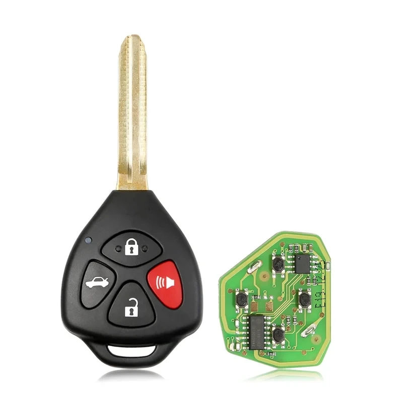กุญแจรถรีโมท VVDI2อเนกประสงค์2ชิ้นสำหรับ Toyota VDI MINI TOOL MAX XKTO02EN/XKTO03EN/XKTO04EN/XKTO05EN