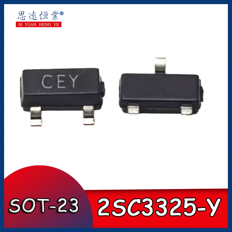 10pcs Brand new genuine 2SC3325-Y silk-screened CEY surface mount SOT-23 50V 500mA NPN surface mount transistor