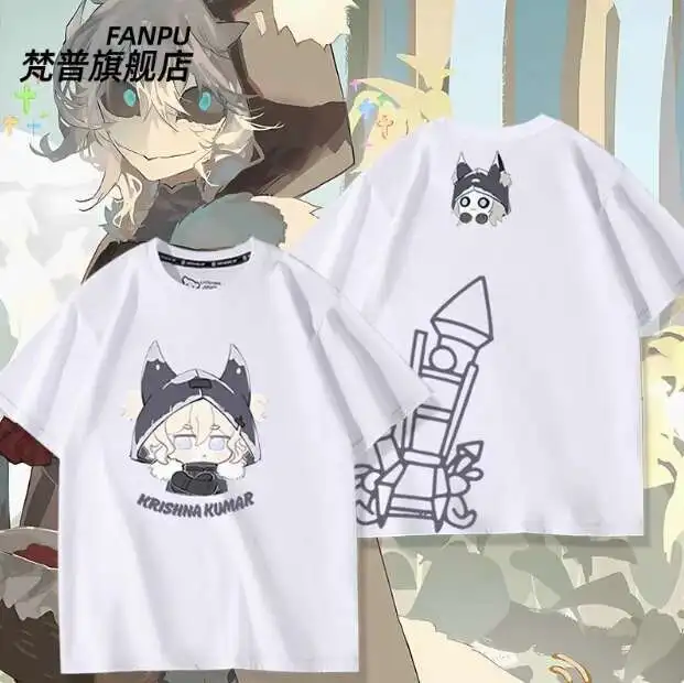 

Anime Identity Ⅴ Ithaqua Short Sleeve T-Shirt Summer Cosplay Costume Casual Student Loose Tops anime