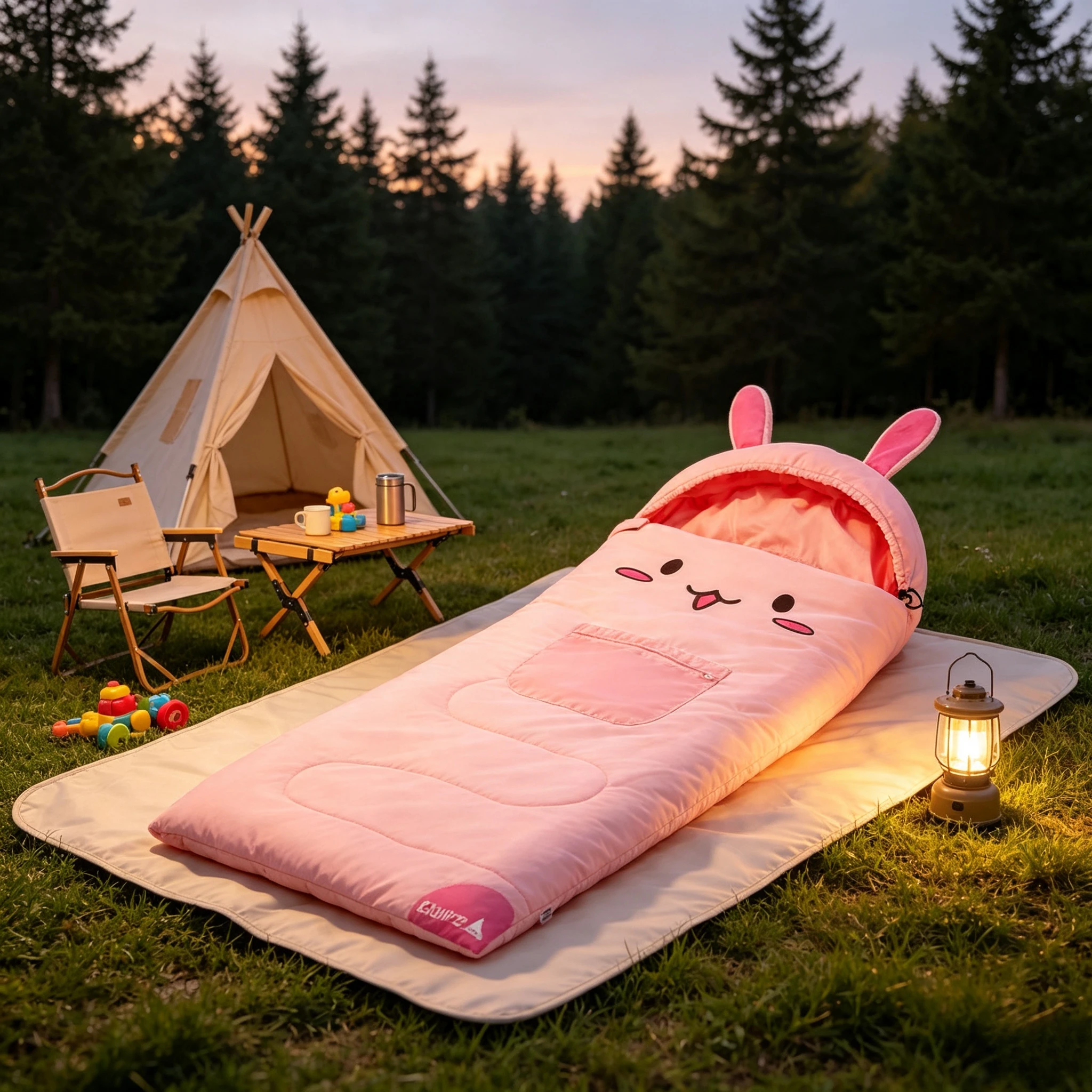 Thickened Dual‑Use Kids Sleeping Bag Single Quilt, Warm Cold‑Proof Portable Sleep Sack for Primary‑School Student Lunch Break