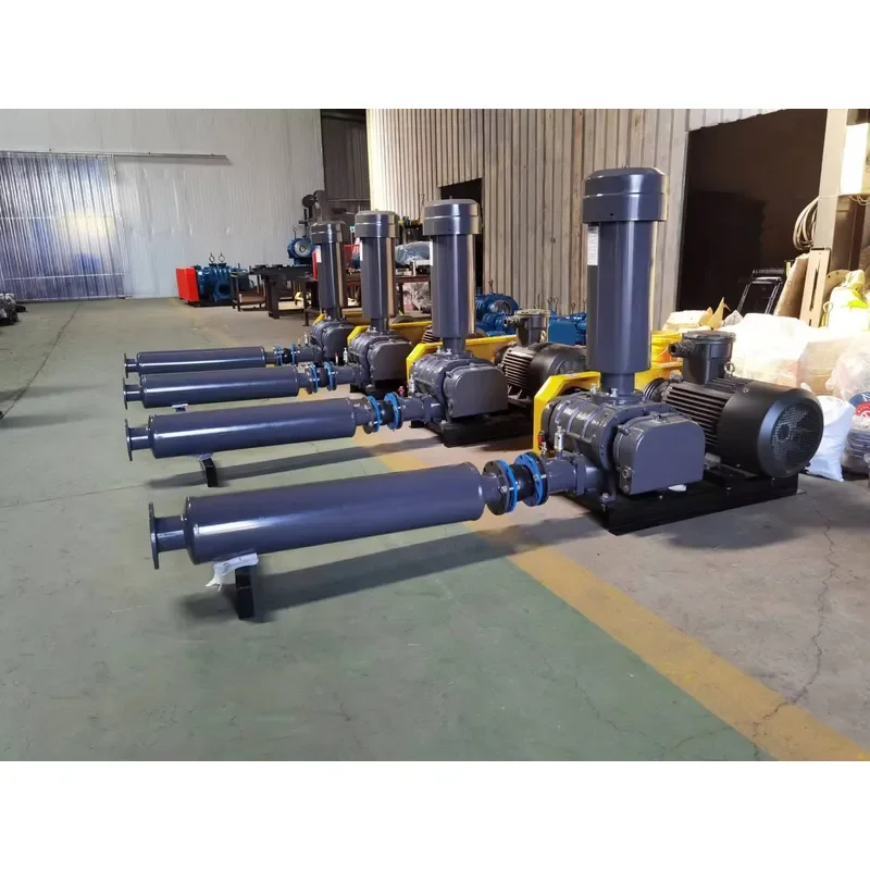 High Efficiency Roots Blower for Industrial Granular Material Conveying Transport and Aeration Blowers