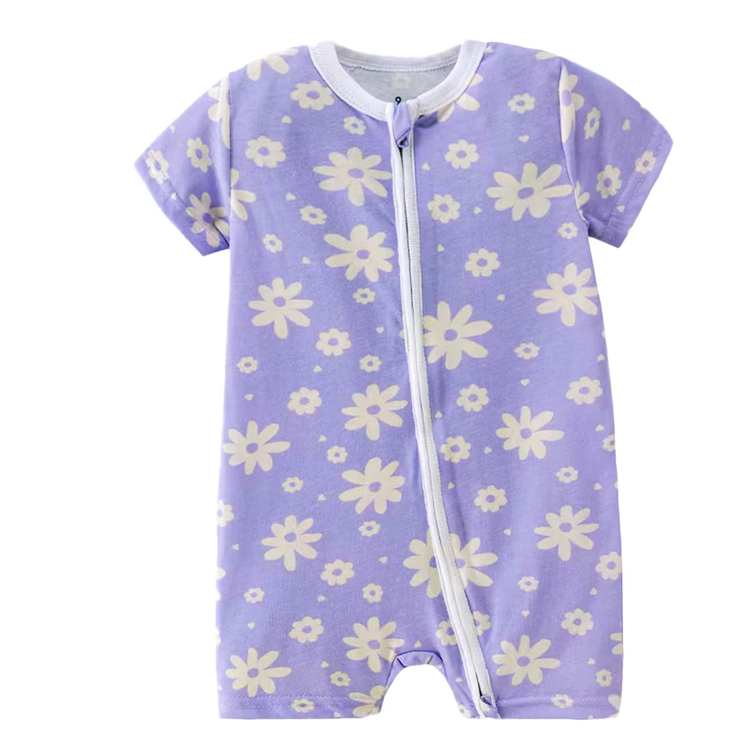 2026 Newborn Baby Clothes Jumpsuit Cartoon Summer Infant Toddler Bodysuits Girl Boy Short Sleeve One-piece Clothes Baby Romper