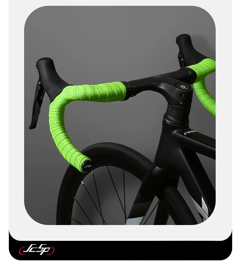 Road Handlebar Belt Dead Fly Fahrrad-Lenkergriff, gebogen, mit rutschfestem, ultraleichtem, atmungsaktivem Material umwickelt, Fahrradzubehör – Detail 12