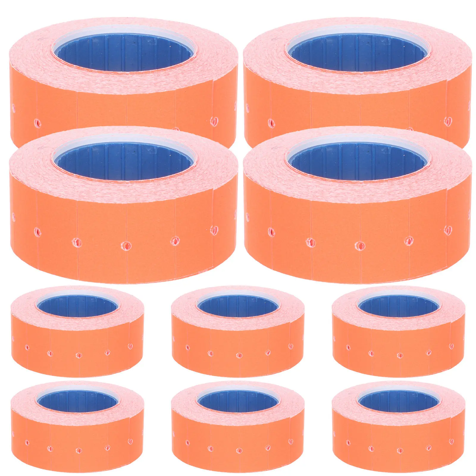 1 Roll Price Label Paper for Price Tag Machine Clear Printing Self-Adhesive Cost Stickers Sale Tags Market Tag