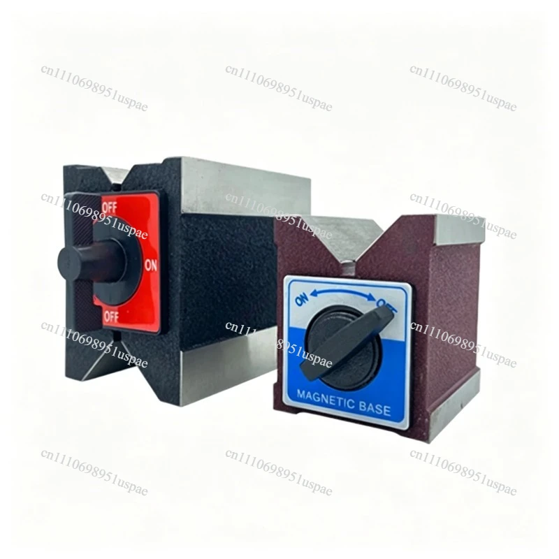 Switch-Type Magnetic Triangle Table Magnetic Base V-Block Right-Angle Base V-Shaped Frame